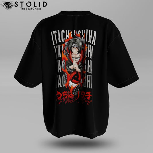 Itachi Uchiha (Naruto) - Unisex Oversized T-Shirt