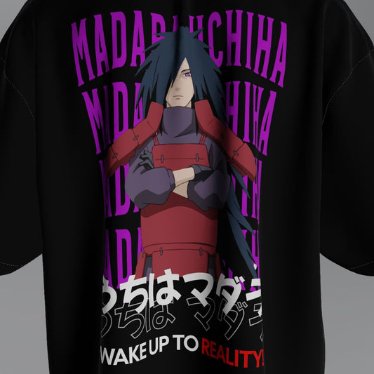 Madara Uchiha (Naruto) - Unisex Oversized T-Shirt