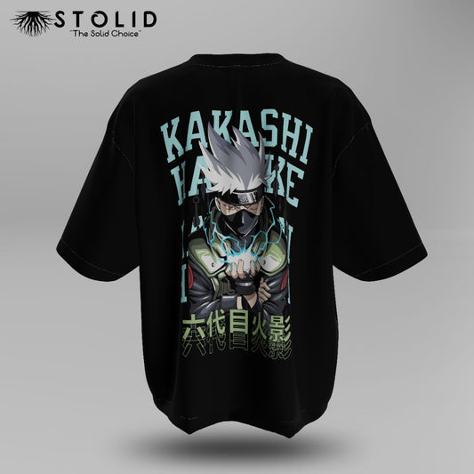 Kakashi Hatake (Naruto) - Unisex Oversized T-Shirt